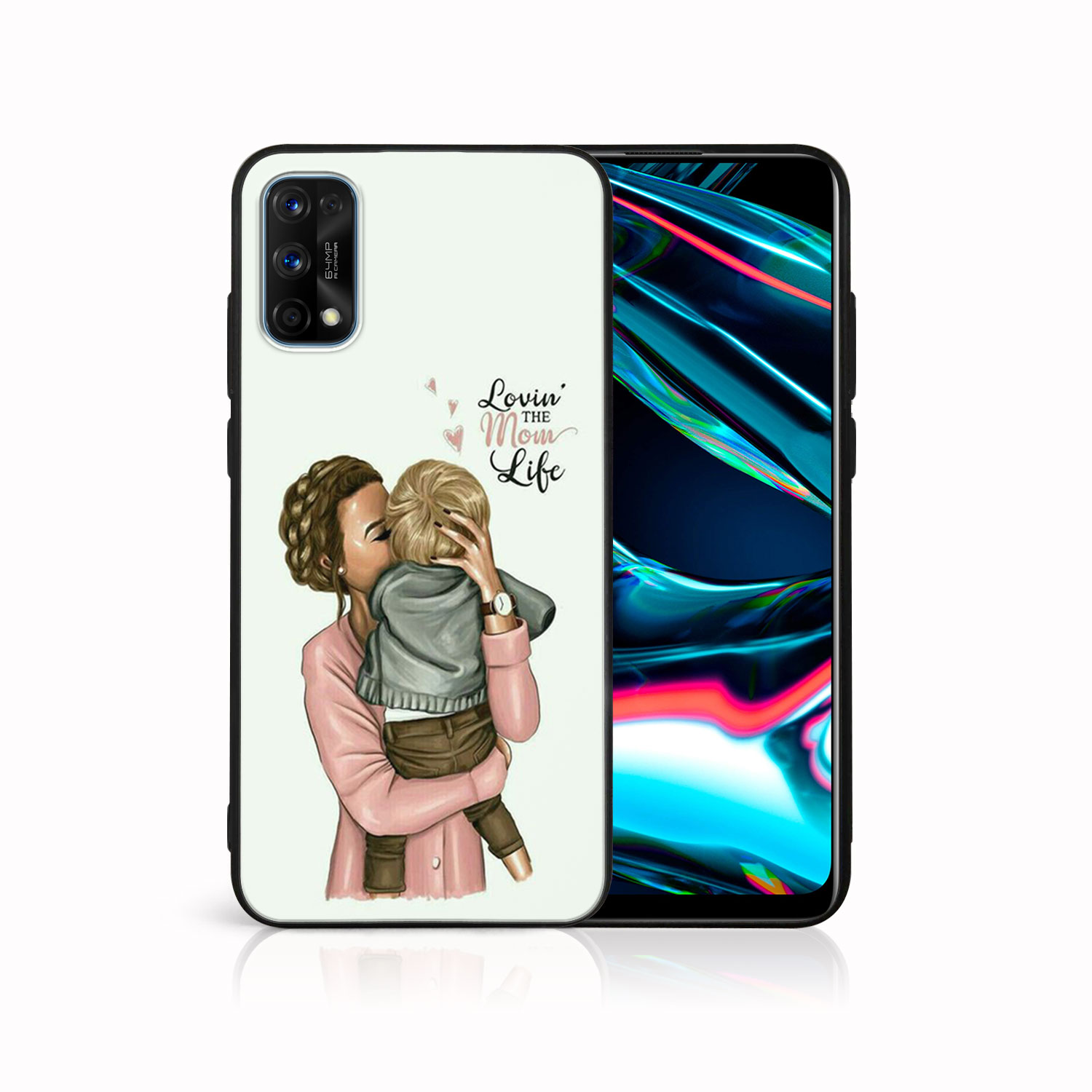 MY ART Védőhuzat Realme 7 Pro MOM LIFE (118)