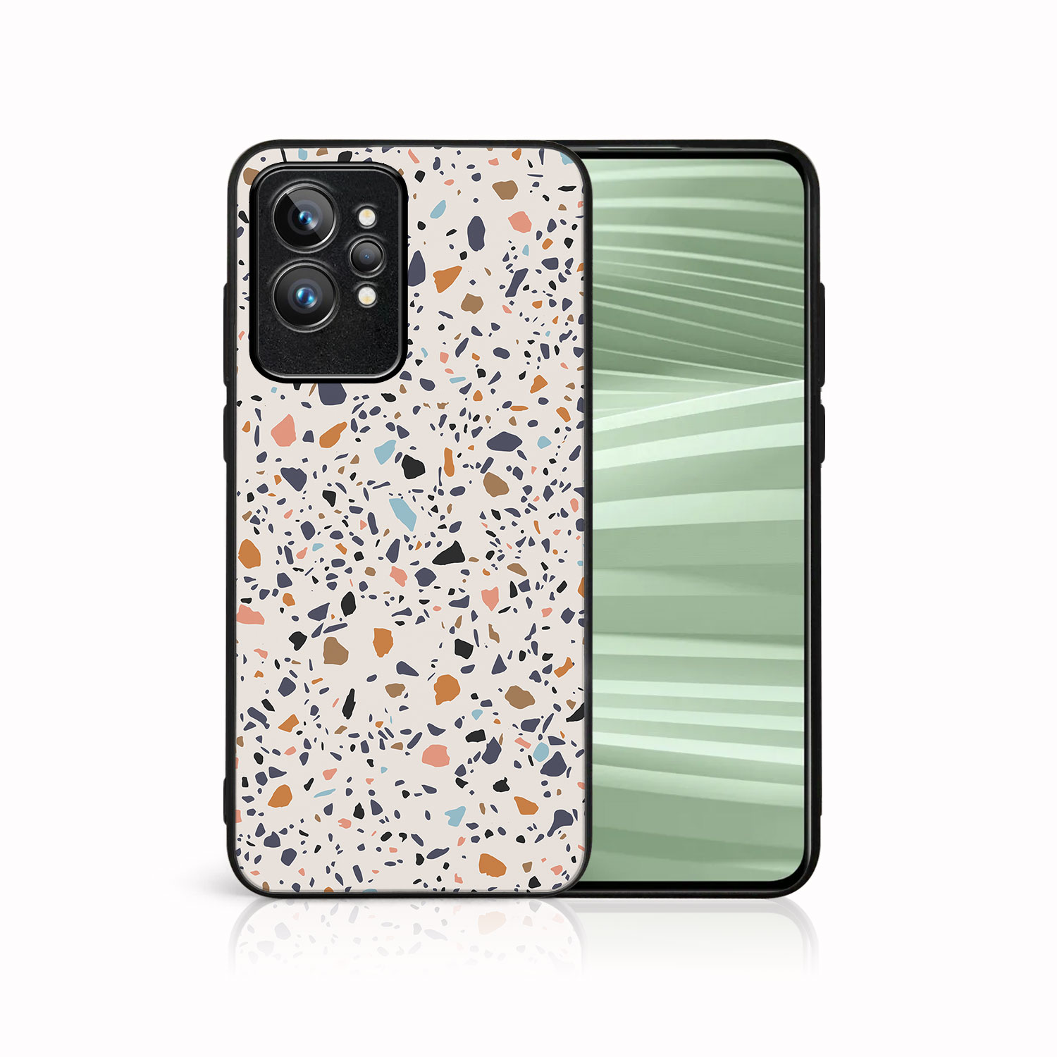 MY ART Védőhuzat Realme GT2 Pro BEIGE TERRAZZO (162)