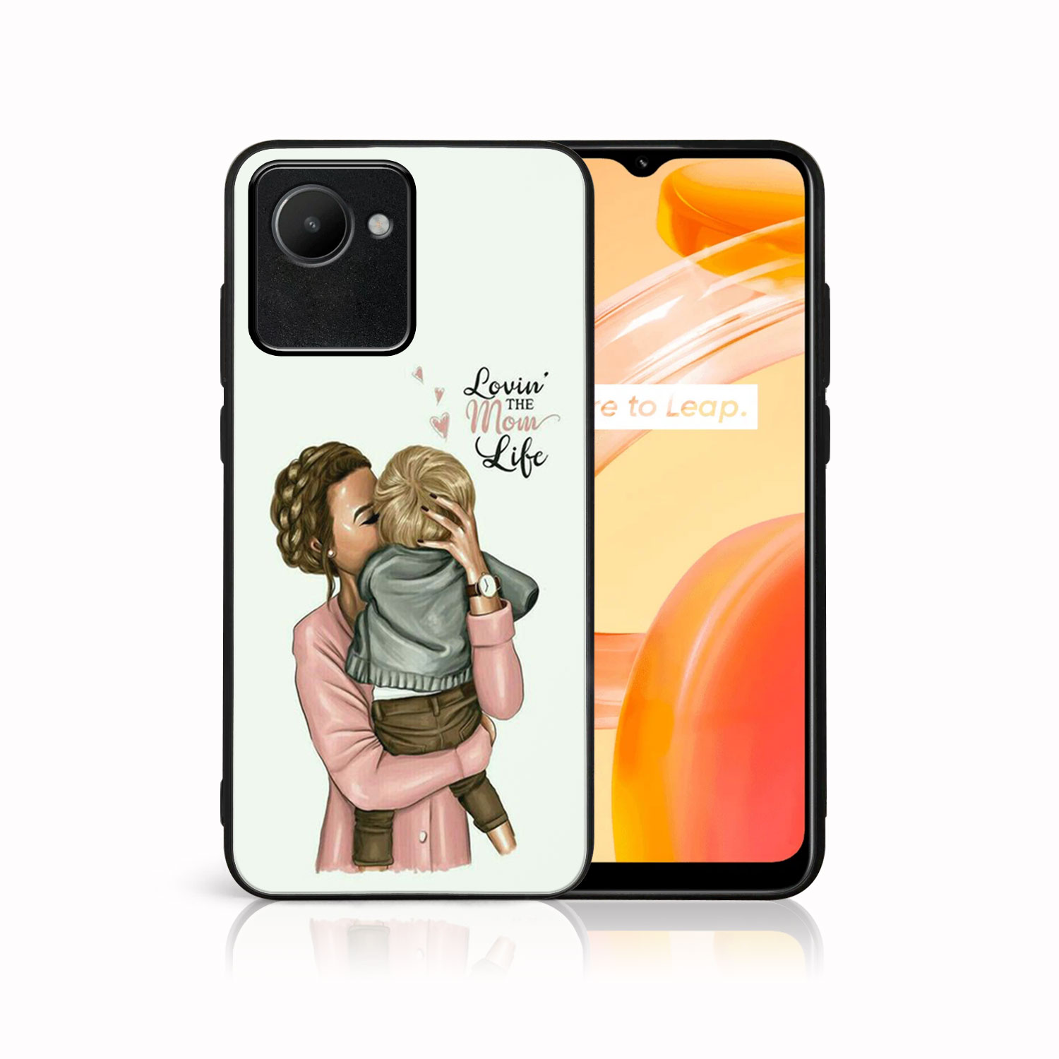 MY ART Védőhuzat Realme C30 MOM LIFE (118)