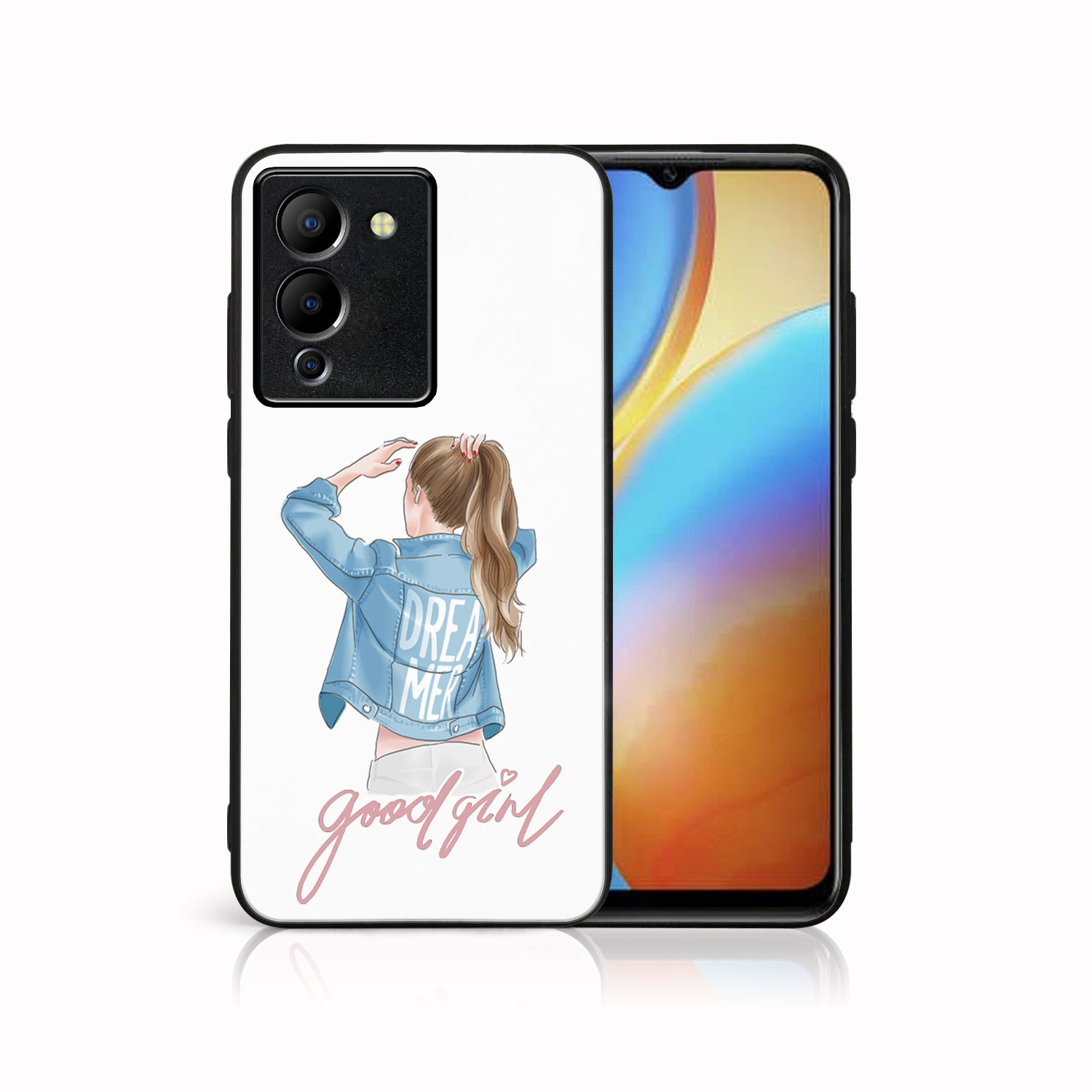 MY ART Védőhuzat Infinix Note 12 GOOD GIRL (130)