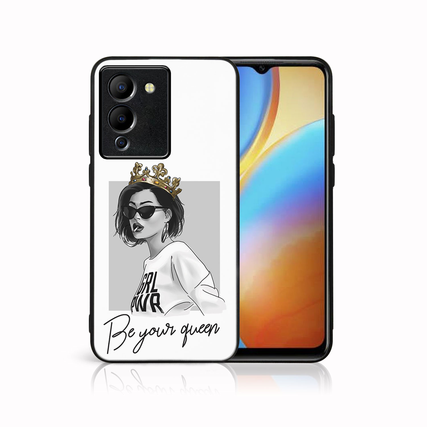 MY ART Védőhuzat Infinix Note 12 QUEEN (139)