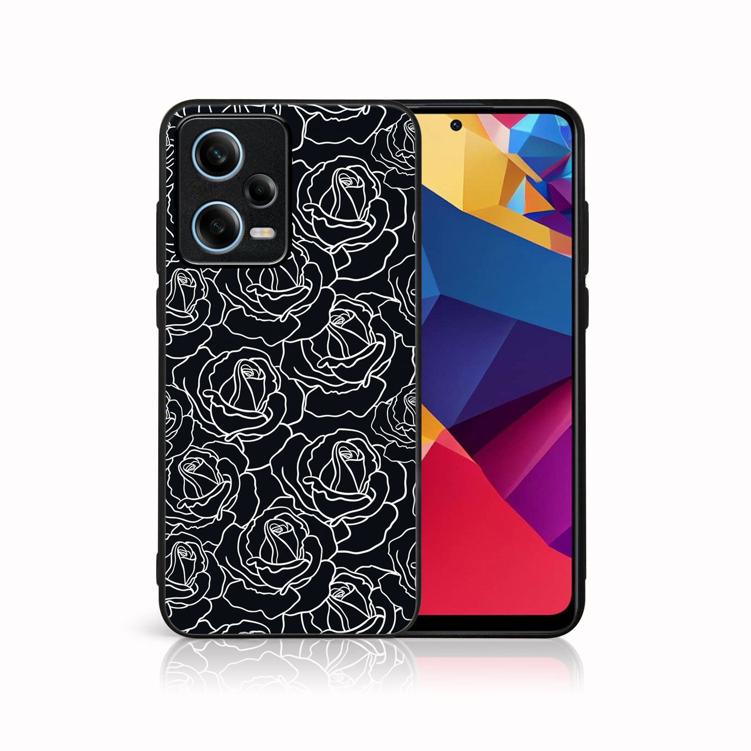 MY ART Védőtok Xiaomi Redmi Note 12 5G ROSES (172)