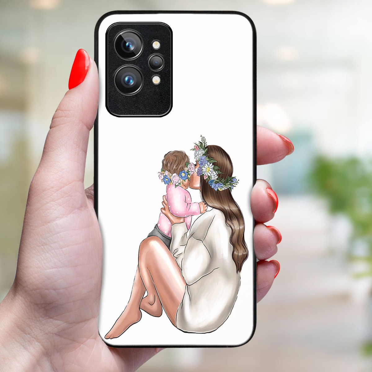 MY ART Védőhuzat Realme GT2 Pro BABY GIRL (111)