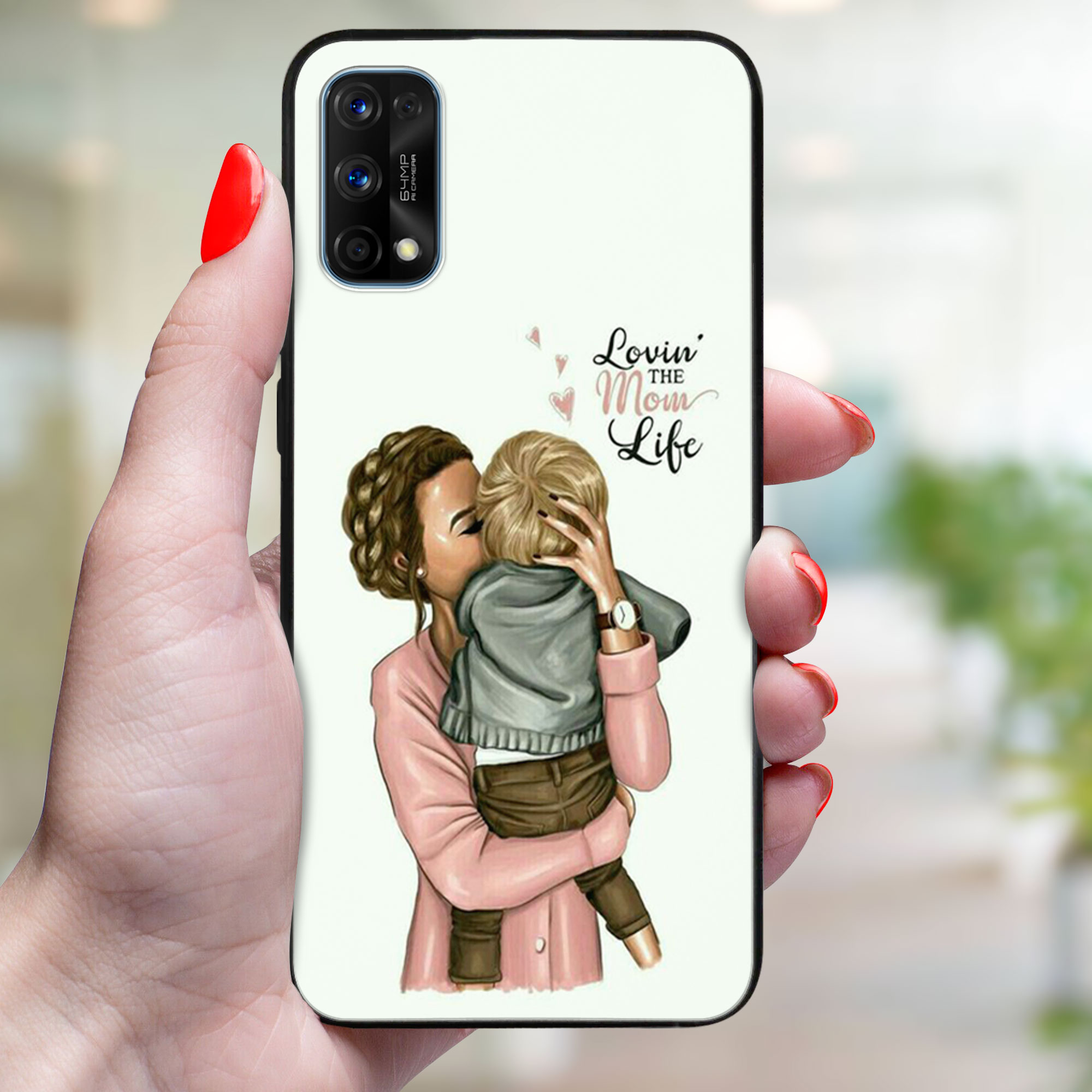 MY ART Védőhuzat Realme 7 Pro MOM LIFE (118)