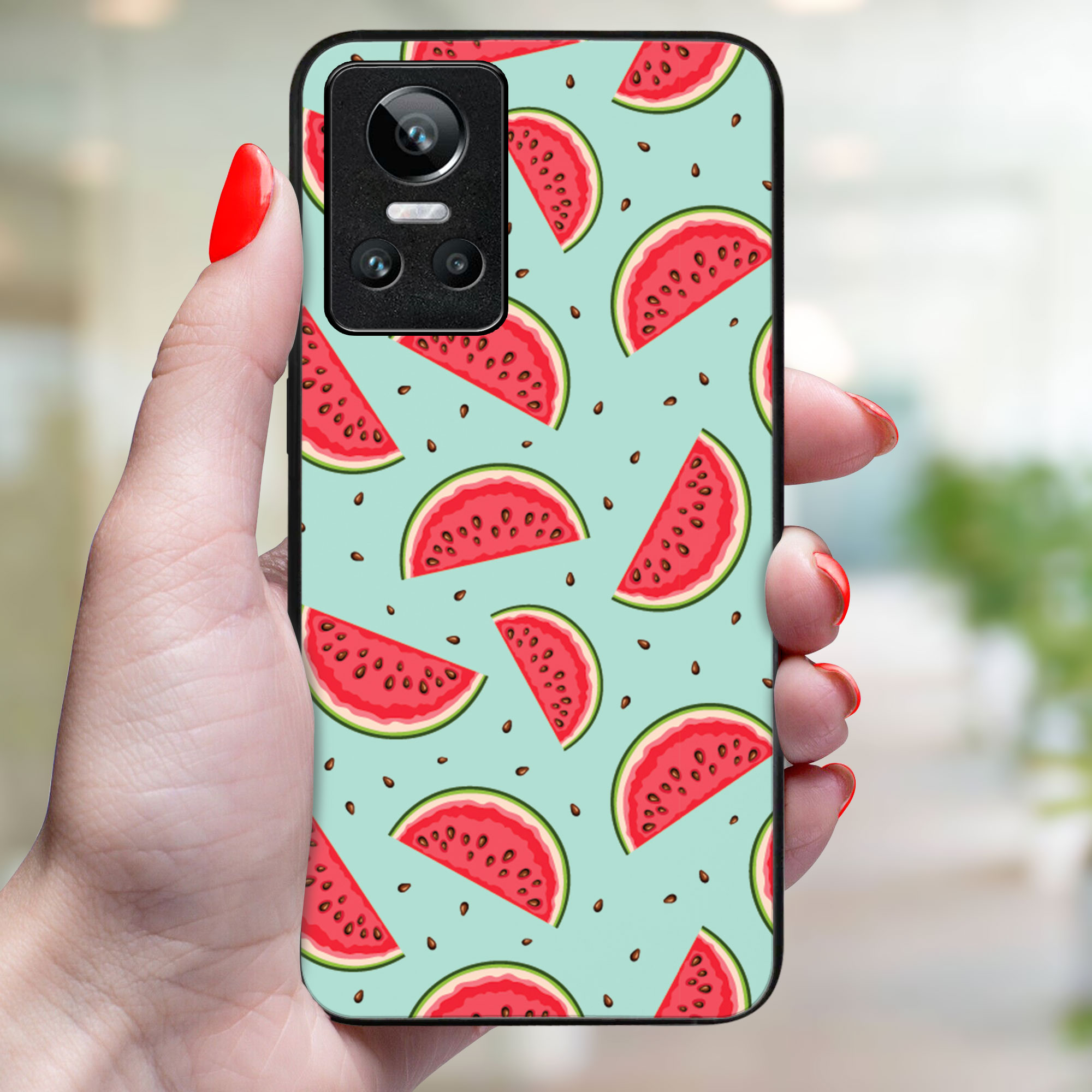 MY ART Védőhuzat Realme GT Neo 3 WATERMELON (120)