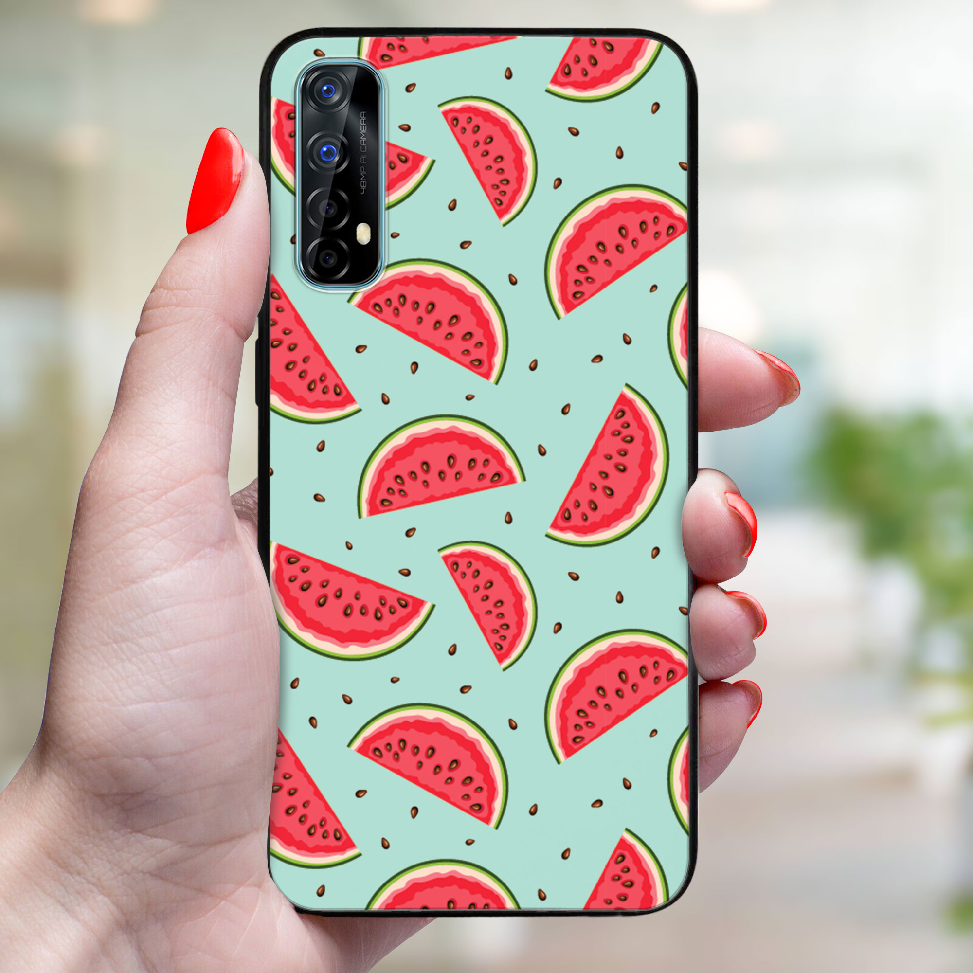 MY ART Védőhuzat Realme 7 WATERMELON (120)