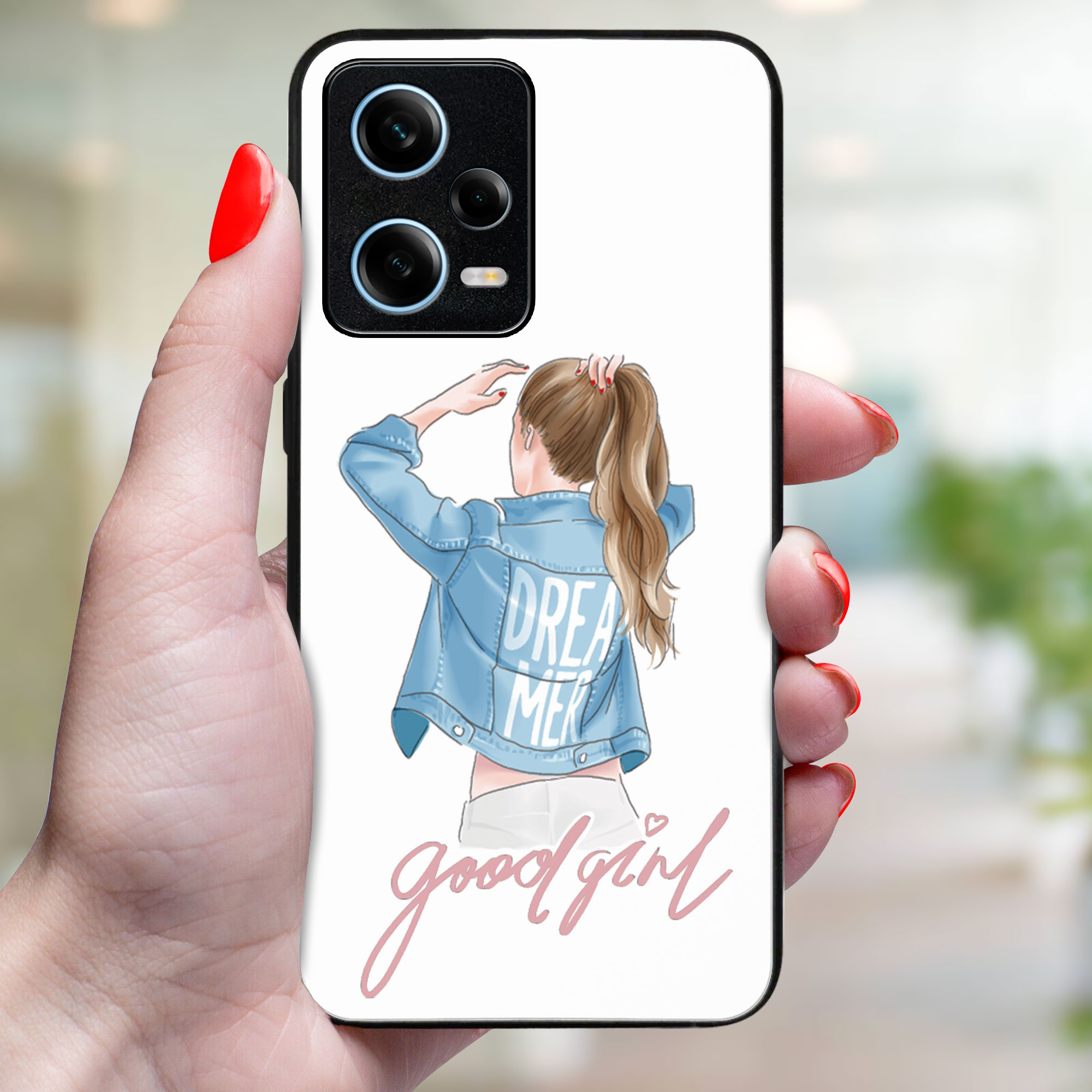 MY ART Védőburkolat Xiaomi Redmi Note 12 5G GOOD GIRL (130)