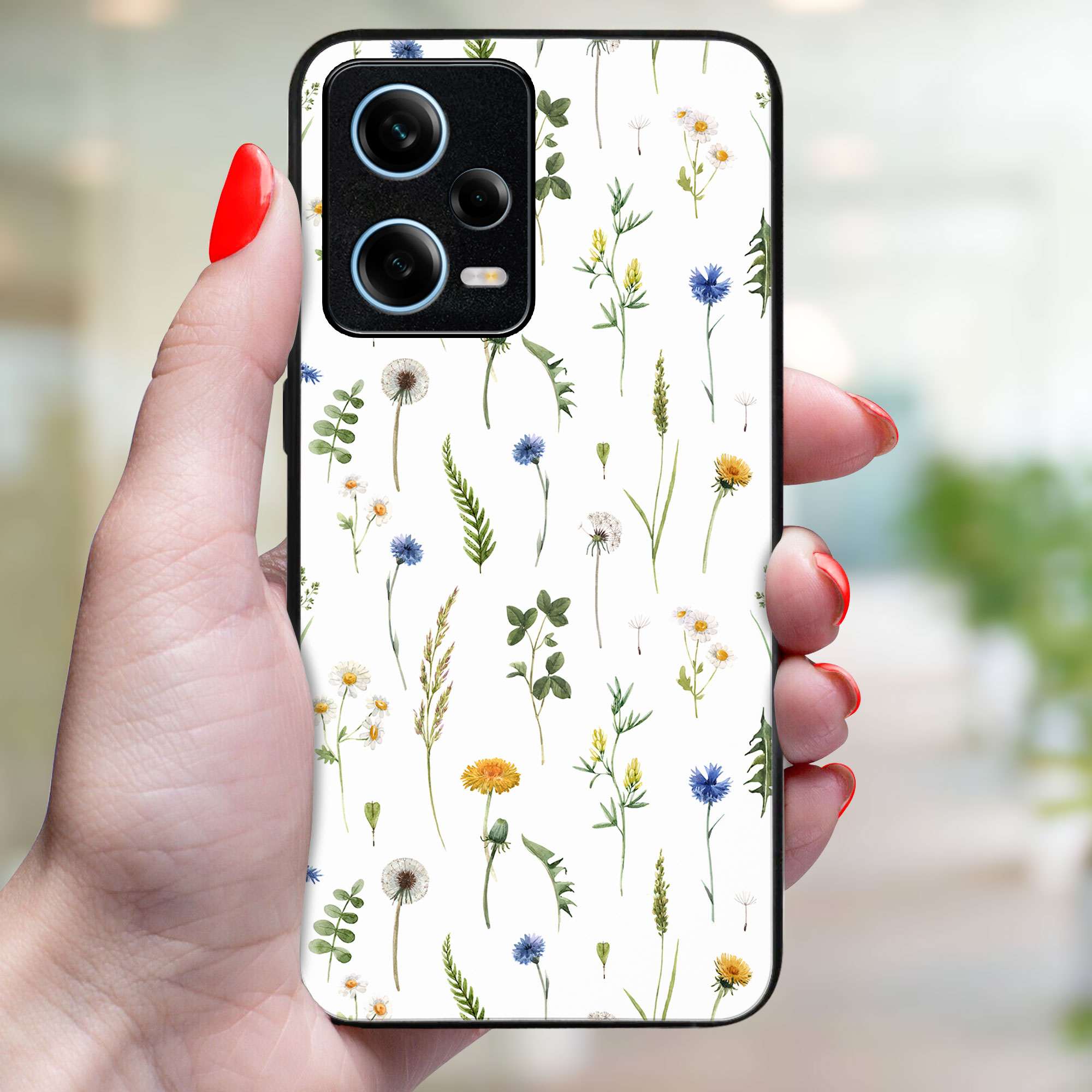 MY ART Védőburkolat Xiaomi Redmi Note 12 5G WILD FLOWER (153)