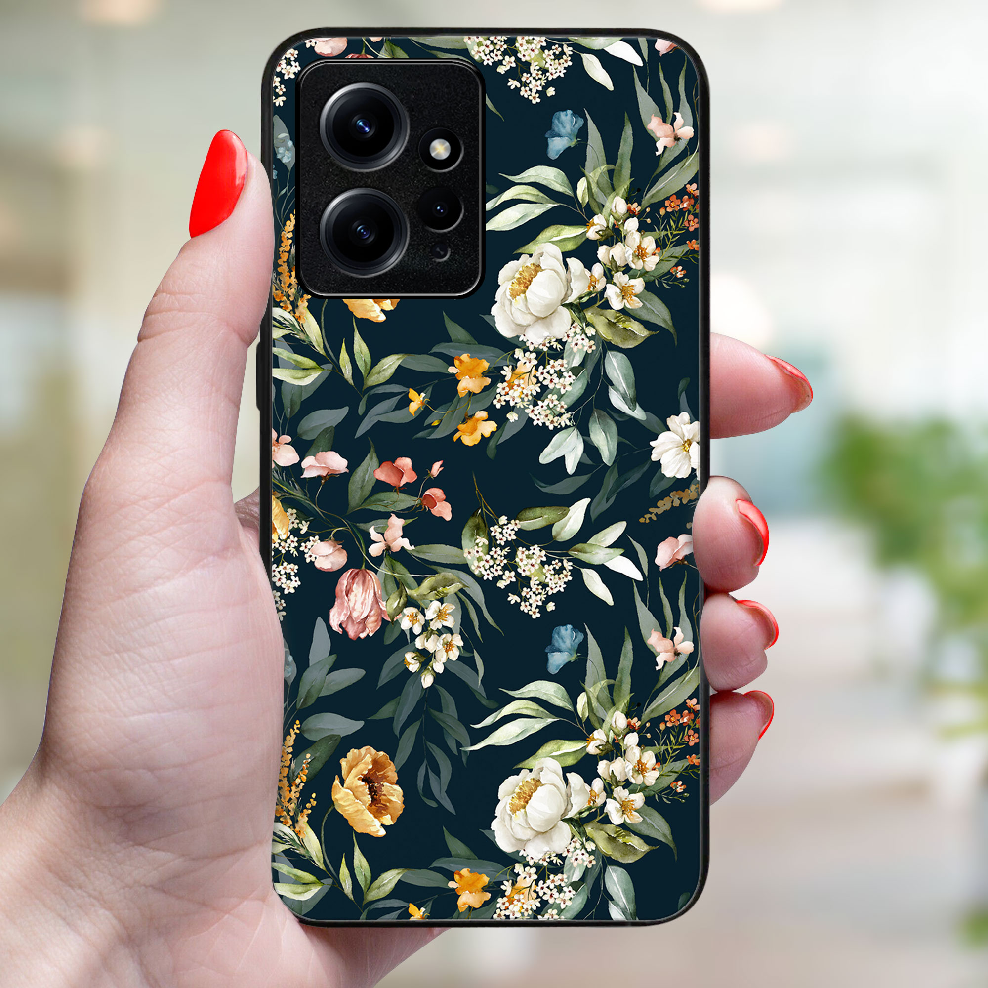 MY ART Védőtok Xiaomi Redmi Note 12 FLORA L (158)