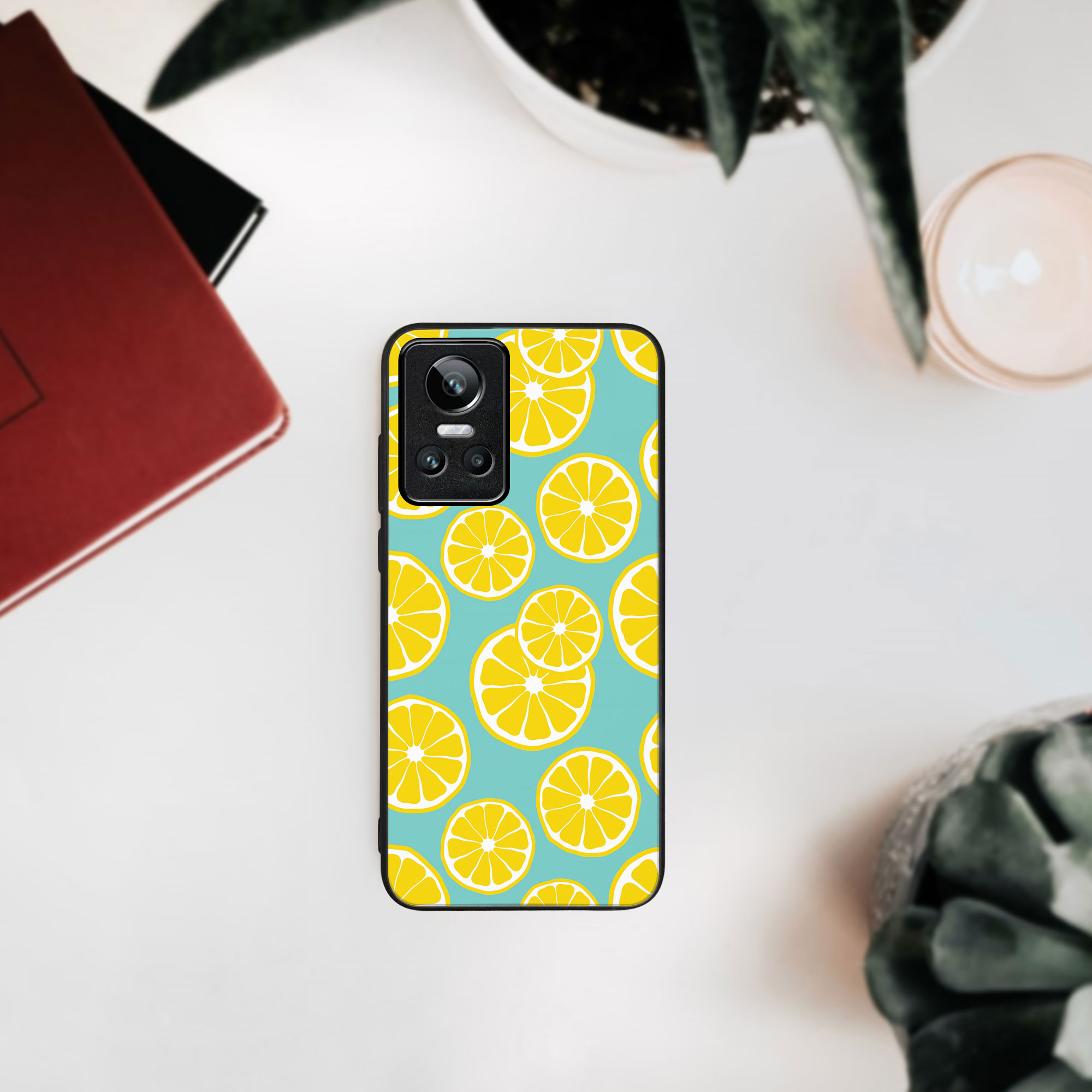 MY ART Védőhuzat Realme GT Neo 3 LEMON (121)