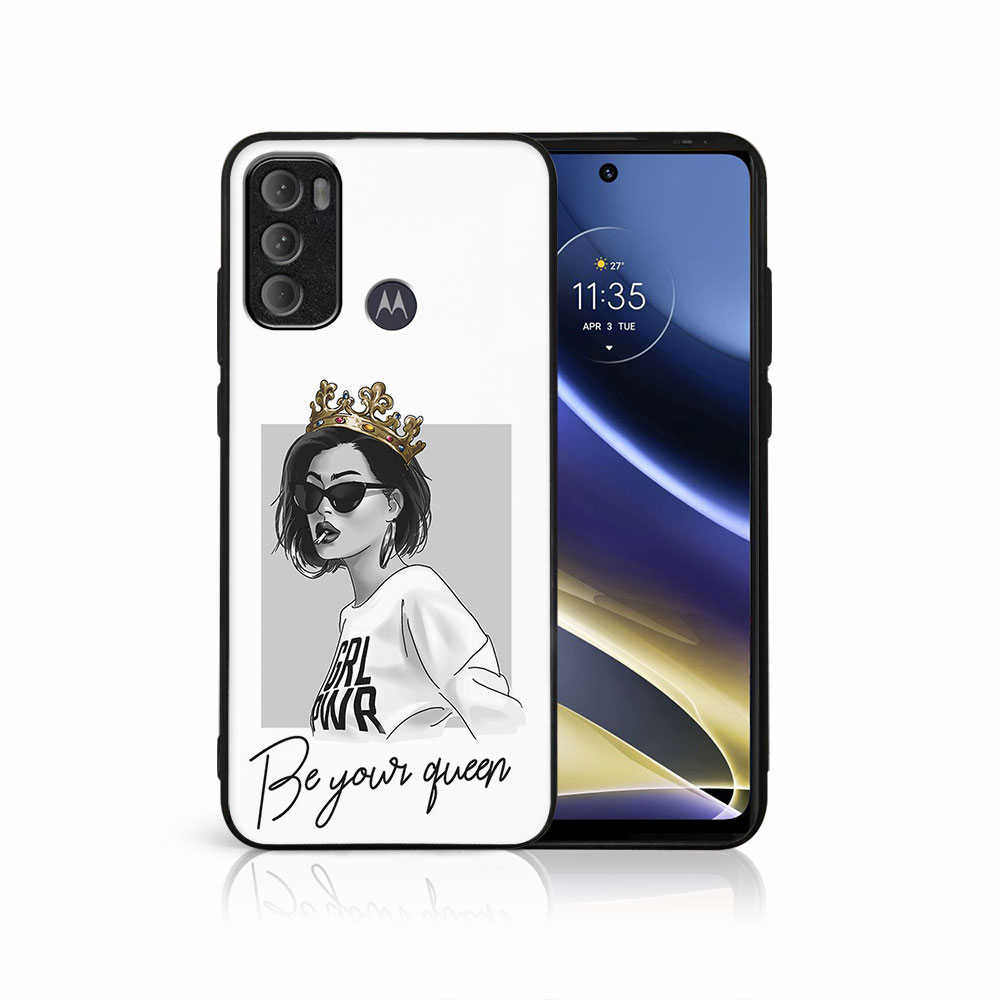 PROTEMIO MY ART Védőtok Motorola Moto G60 QUEEN (139)