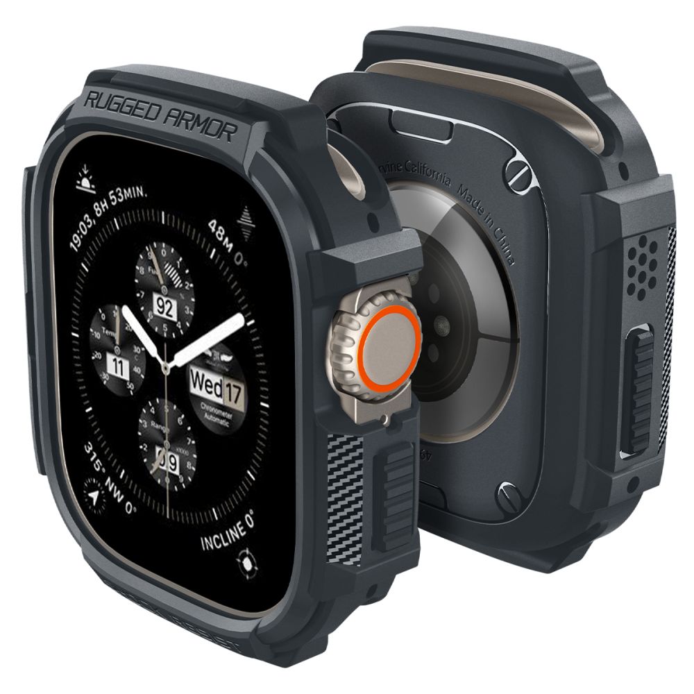 SPIGEN RUGGED ARMOR Obal és Hodinky Apple Watch 1/2 49mm GREY