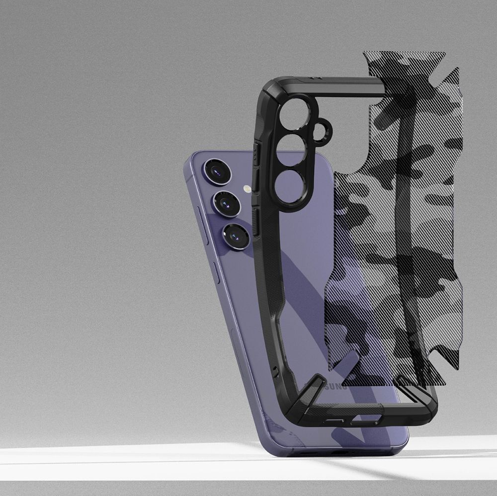 RINGKE FUSION X Kryt Samsung Galaxy S24 Plus 5G CAMO-hoz