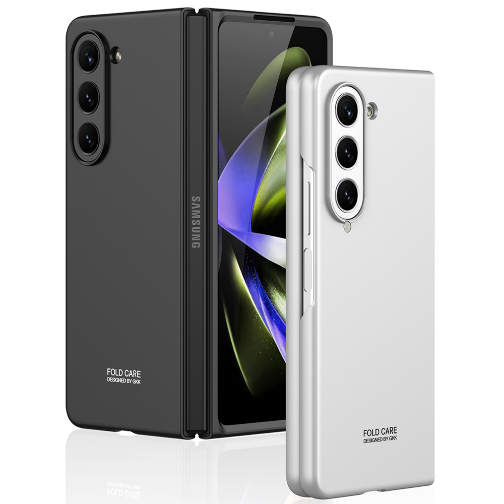 GKK PLASTIC Védőburkolat Samsung Galaxy Z Fold 5 5G Ezüst