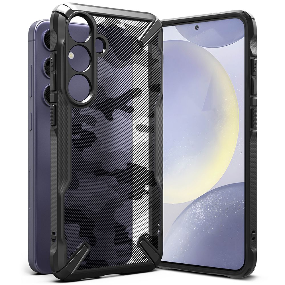 RINGKE FUSION X Kryt Samsung Galaxy S24 Plus 5G CAMO-hoz