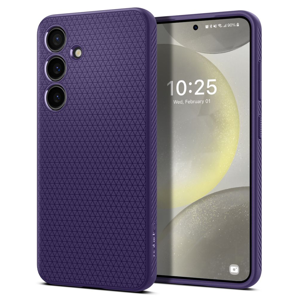 SPIGEN LIQUID AIR Védőburkolat Samsung Galaxy S24 5G DEEP PURPLE Készülékhez