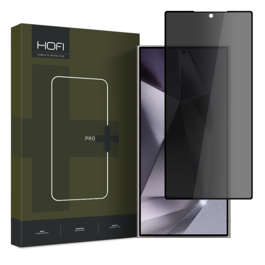 HOFI ANTI SPY GLASS PRO+ üveg ANTISPY Szűrővel Samsung Galaxy S24 Ultra 5G-hoz