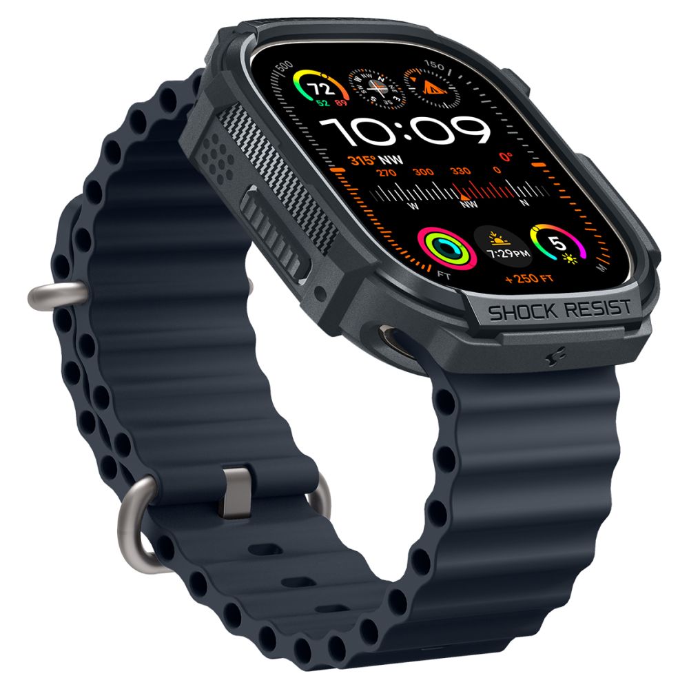 SPIGEN RUGGED ARMOR Obal és Hodinky Apple Watch 1/2 49mm GREY