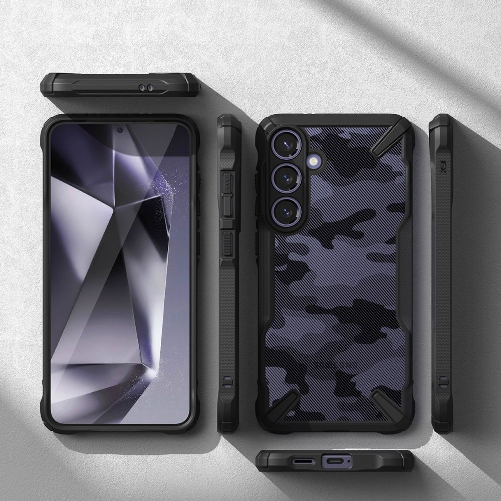 RINGKE FUSION X Kryt Samsung Galaxy S24 Plus 5G CAMO-hoz