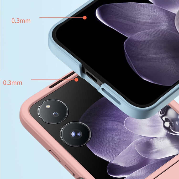 PLASTIC Műanyag Védőburkolat Xiaomi MIX-hez Flip Zöld