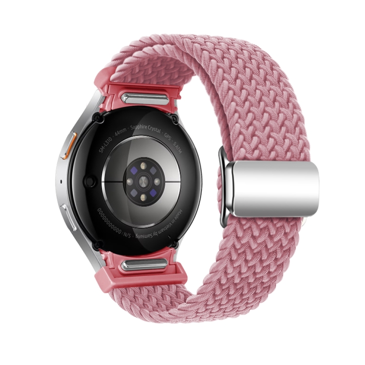 FONÁSOS Nylon Szíj A Samsung Galaxy Watch 7 (40 / 44 Mm) PINK-hoz