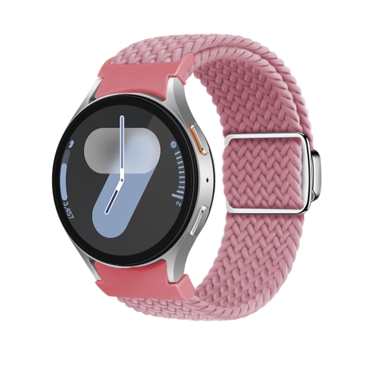 FONÁSOS Nylon Szíj A Samsung Galaxy Watch 7 (40 / 44 Mm) PINK-hoz