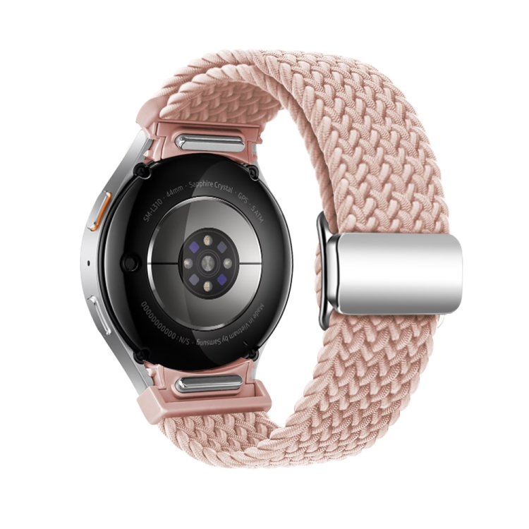 FONÁSOS Nylon Szíj A Samsung Galaxy Watch 7 (40 / 44 Mm) PINK SAND-hoz