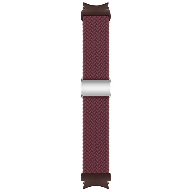 FONÁSOS Nylon Szíj Samsung Galaxy Watch 7 (40 / 44 Mm) WINE RED-hoz