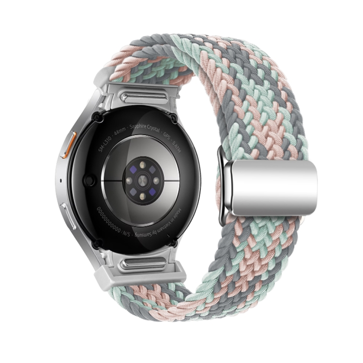 FONÁSOS Nylon Szíj Samsung Galaxy Watch 7 (40 / 44 Mm) CORAL SZÍNhez