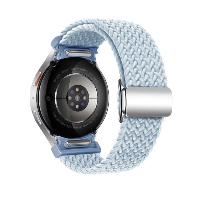 FONÁSOS Nylon Szíj Samsung Galaxy Watch 7 (40 / 44 Mm) FOG BLUE-hoz