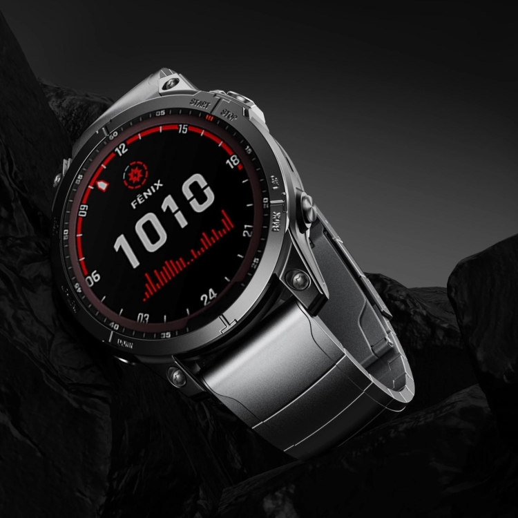 PÁNCÉL GYORSKIOLDÁS Fém Szíj Garmin Fenix E 47mm Ezüsthöz