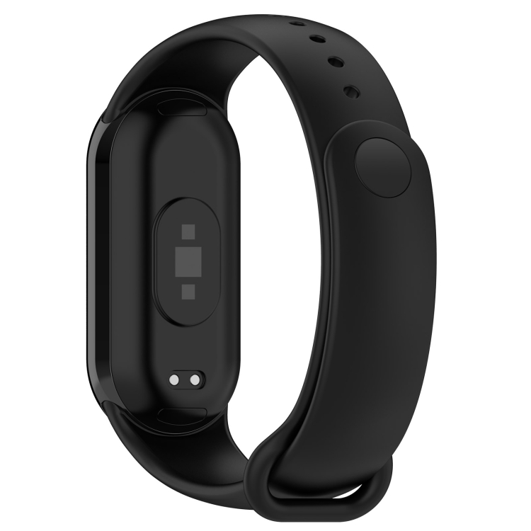 SILICONE Cserélhető Szíj A Xiaomi Smart Band 9-hez Fekete