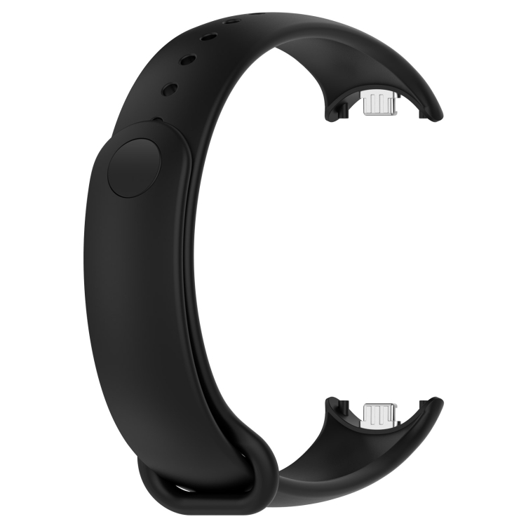 SILICONE Cserélhető Szíj A Xiaomi Smart Band 9-hez Fekete