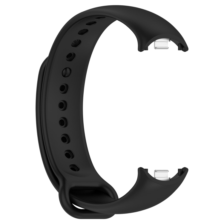 SILICONE Cserélhető Szíj A Xiaomi Smart Band 9-hez Fekete