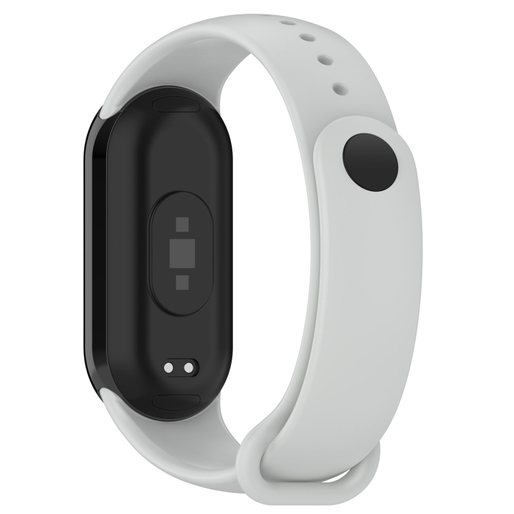 SILICONE Cserélhető Szíj A Xiaomi Smart Band 9 Szürke Színhez