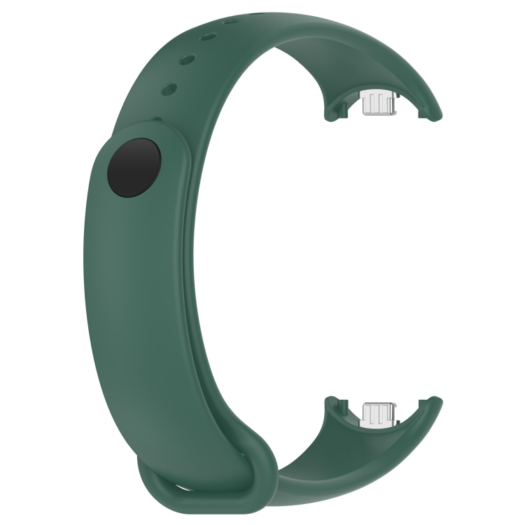 SILICONE Cserélhető Szíj A Xiaomi Smart Band 9-hez Sötétzöld