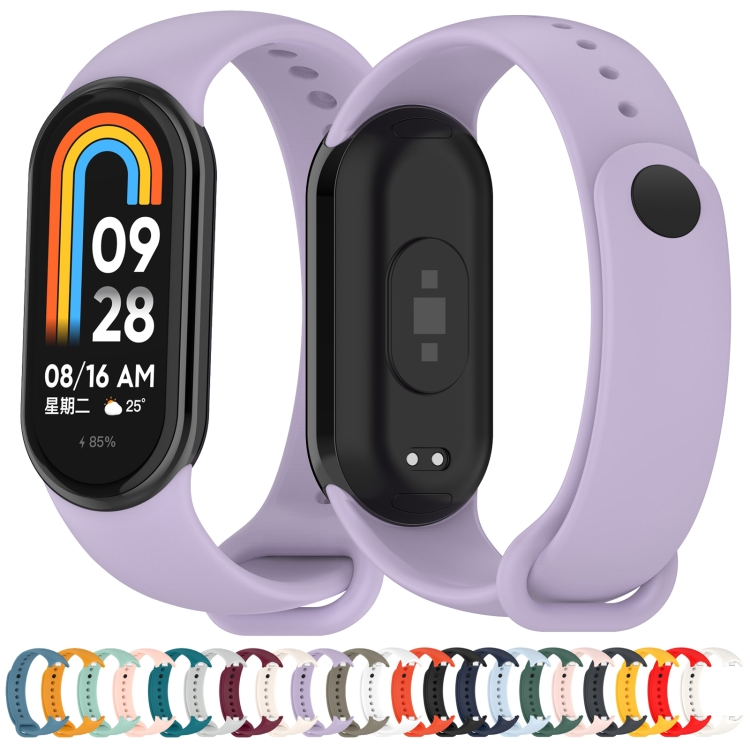 SILICONE Cserélhető Szíj A Xiaomi Smart Band 9 Szürke Színhez