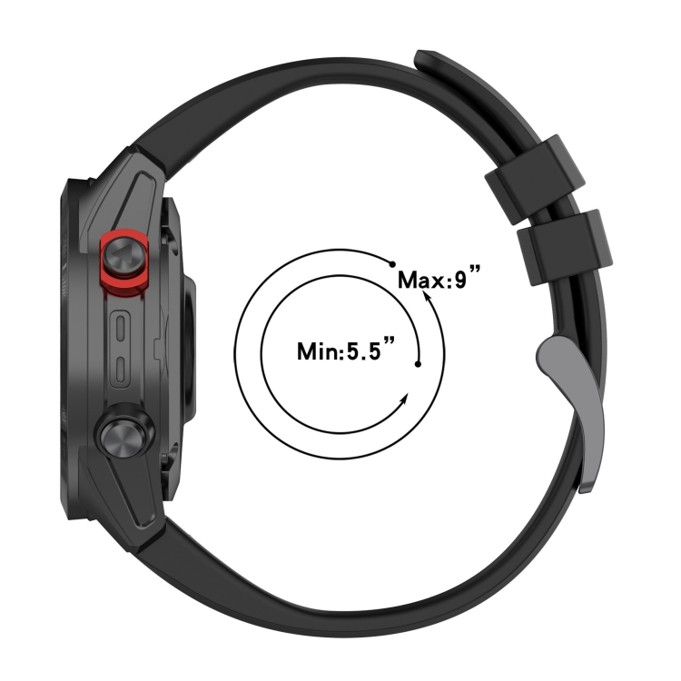 SILICONE Cserélhető Szíj Garmin Enduro 3 Narancshoz