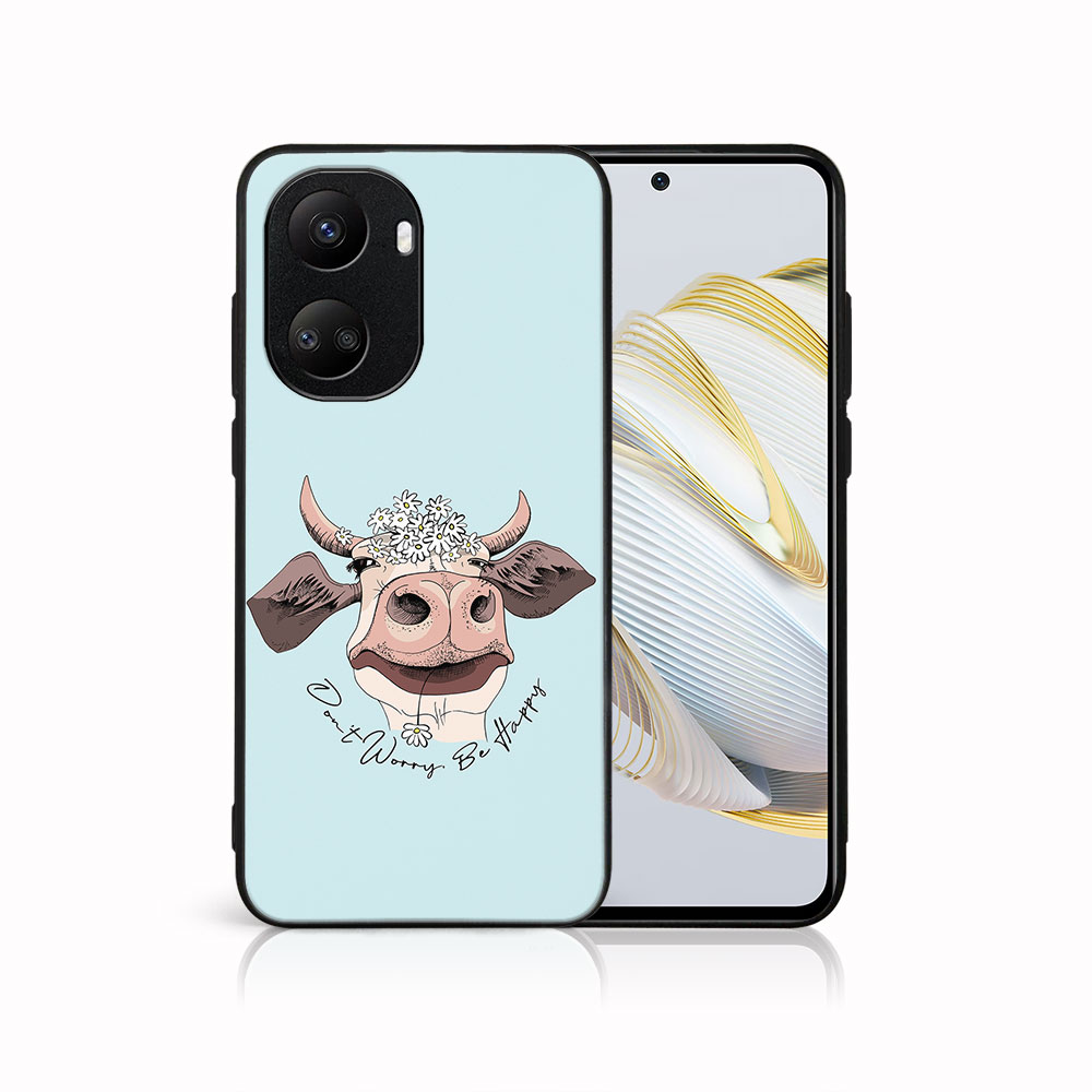 MY ART Védőburkolat A Huawei Nova 10 SE Számára HAPPY COW (181)