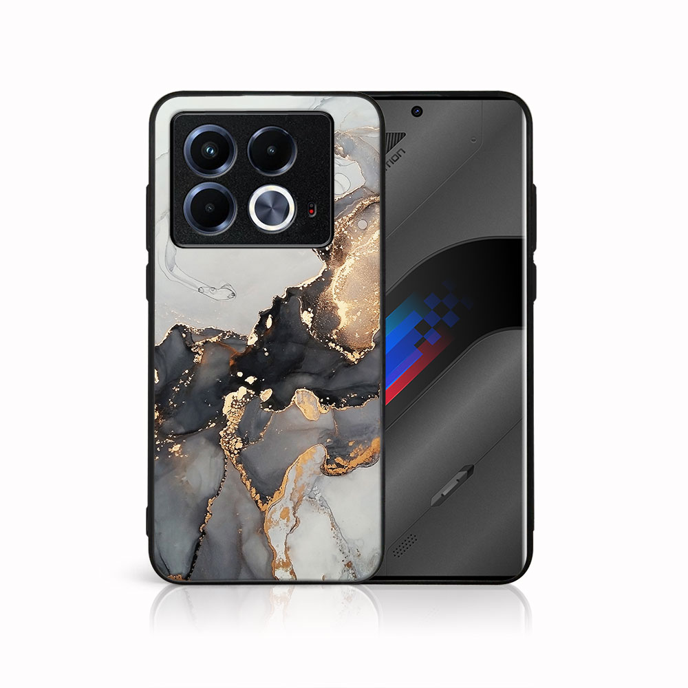 MY ART Védőburkolat A Infinix-hez Note 40 GREY MARBLE (140)