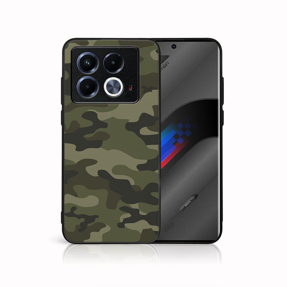 MY ART Védőburkolat Infinix Note 40 GREEN CAMO-hoz (235)