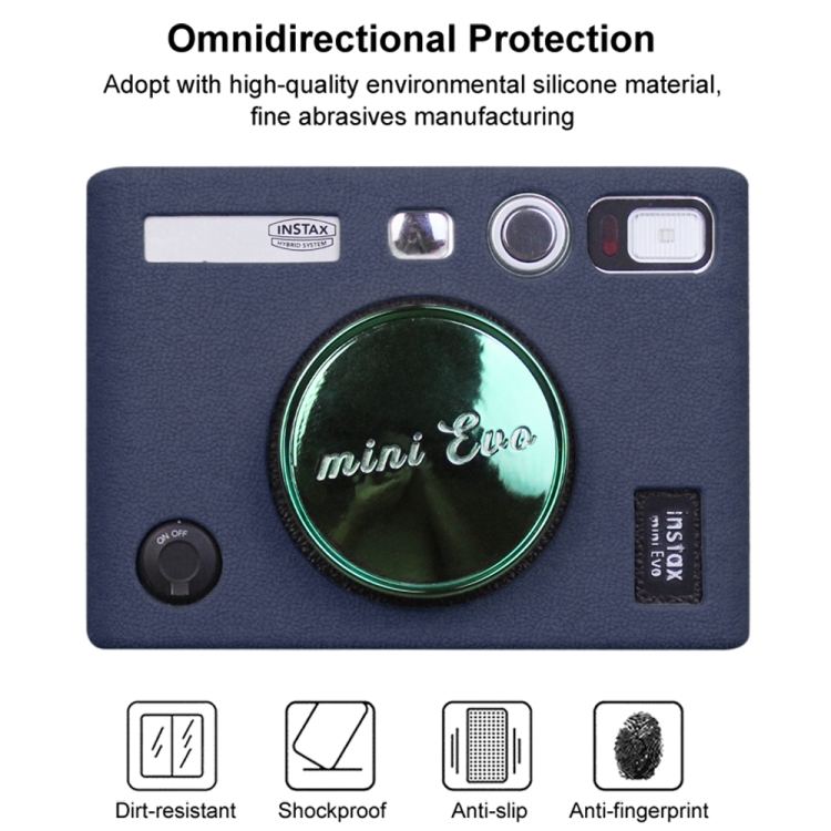 PULUZ SOFT Szilikon Huzat Instax Mini EVO Kékhez