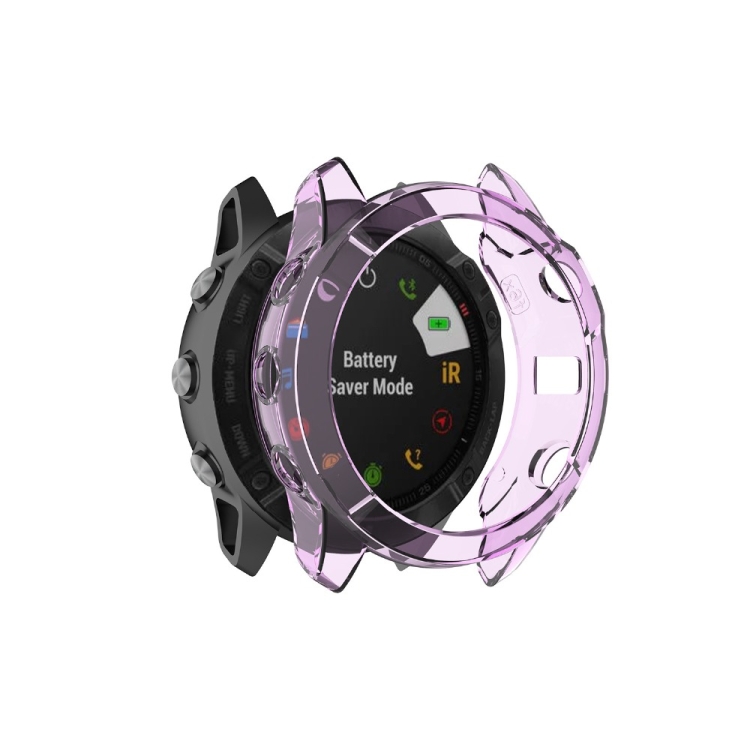 TPU HALF Garmin Fenix 6X / 6X Pro Lila Borító