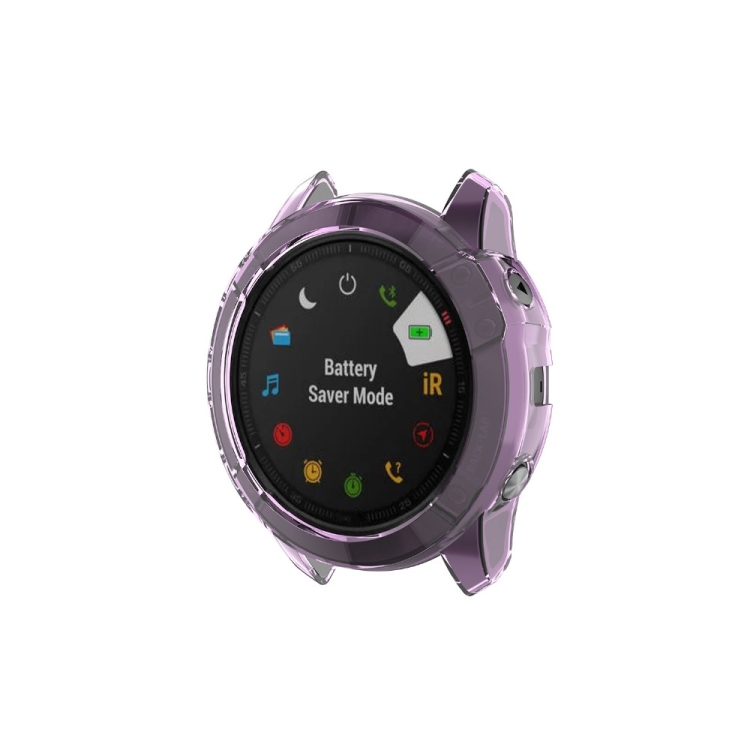 TPU HALF Garmin Fenix 6X / 6X Pro Lila Borító