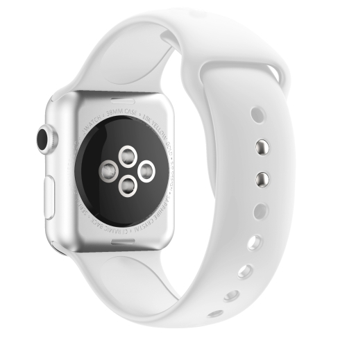 Szíj Apple Watch 9 / 8 / 7 (45mm) / 6 / SE / 5 / 4 (44 Mm) / 1, 2, 3 (42 Mm) Fehér