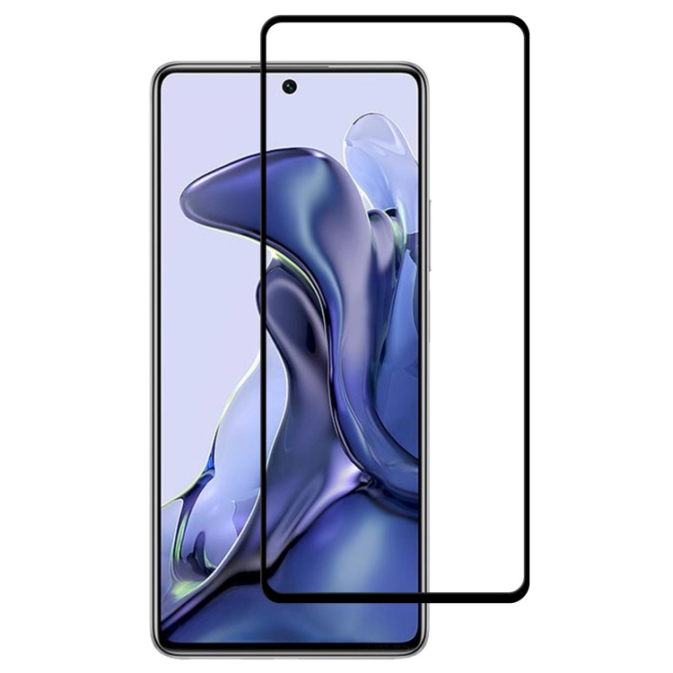 3D Edzett üveg Xiaomi 11T / 11T Pro Fekete