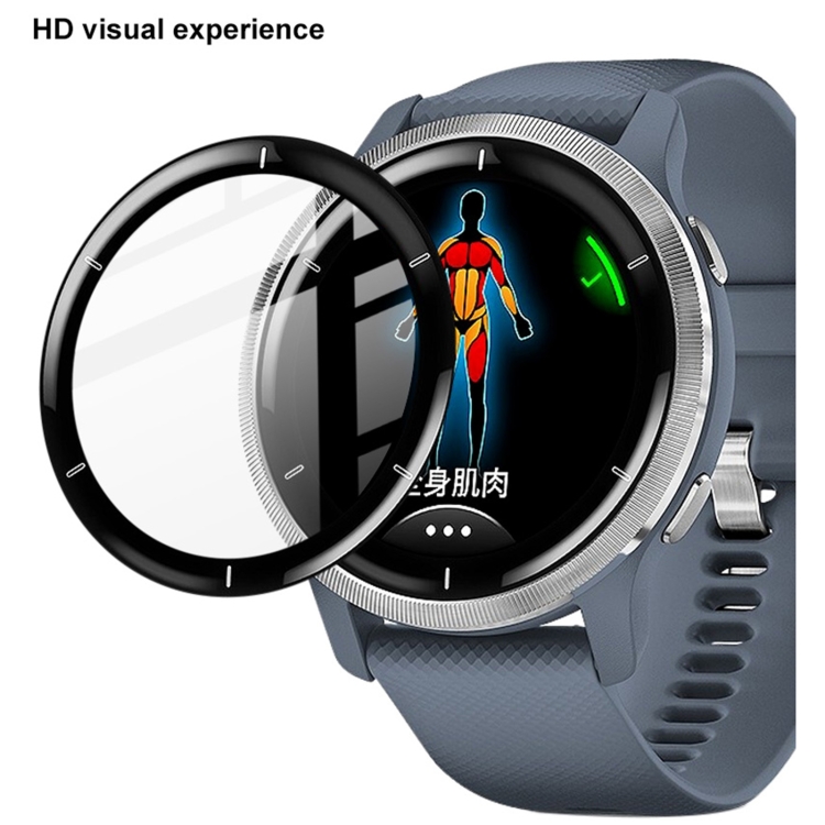 IMAK 3D Rugalmas üveg Garmin Vivo Active 4 / Garmin Venu 2 Készülékekhez