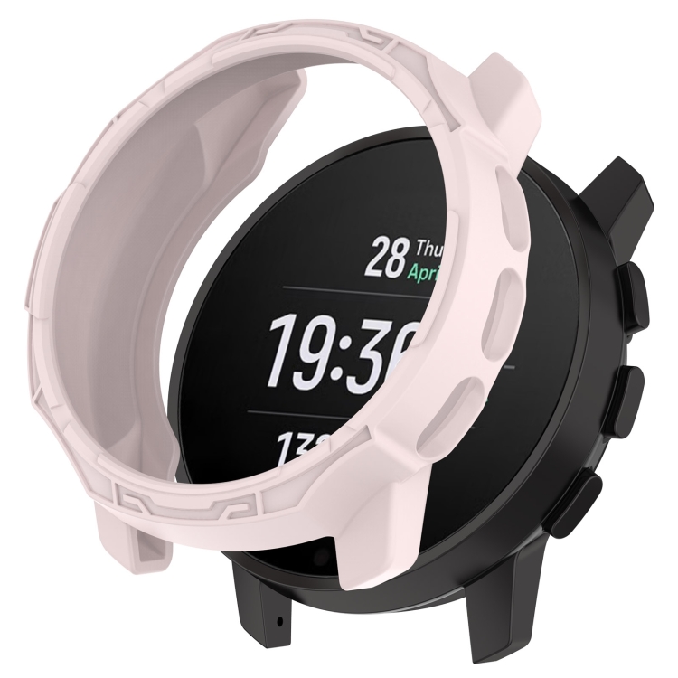 TPU HALF COVER Borító A Suunto 9 Peak / 9 Peak Pro Készülékhez Rózsaszín