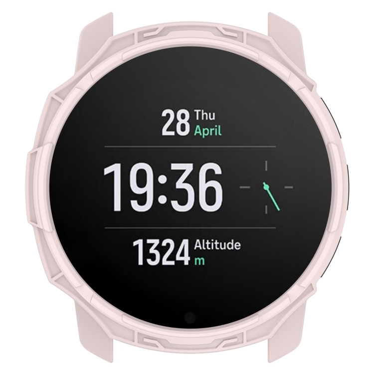 TPU HALF COVER Borító A Suunto 9 Peak / 9 Peak Pro Készülékhez Rózsaszín