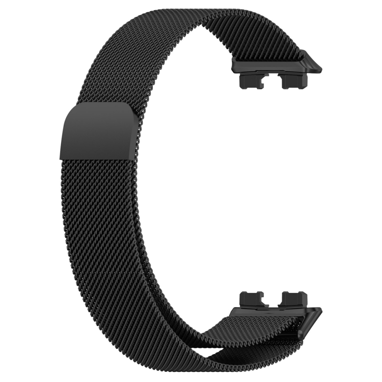 MILANESE Huawei Band 8 Fém Szíj Fekete